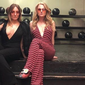 Reformation Deep V Jumpsuit